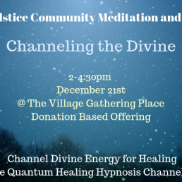Winter Solstice Community Meditation and Workshop